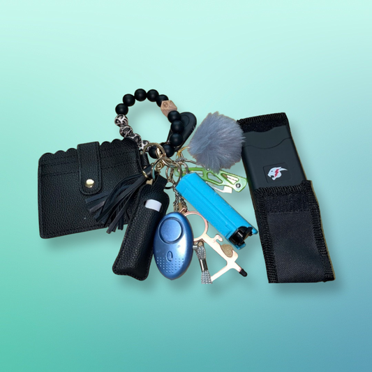 Black Luxury Self-Defense Bracelet
